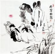 水墨-西部梦·骆驼