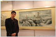 画家高宏应邀参加当代中国著名书画家广州特展