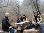 2008年 太行山 带学生到郭亮村写生