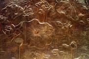 铜雕壁画之“塘色2”于北京地质大学