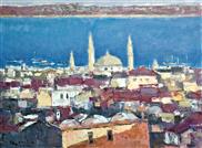 伊斯坦布尔之一-布面油画