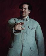 靳尚谊作品欣赏：毛主席在十二月会议上