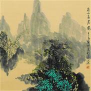 家山春居图