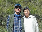 2015年10月中国文联、美协组织在太行山写生与何家林合影