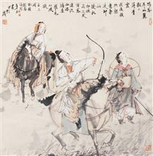 《鸣弋图》