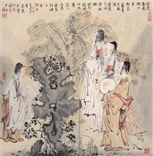 《唐人诗意图》