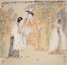 《听雨图》