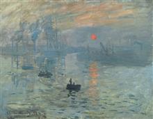日出·印象﹝Impression, Sunrise﹞1873年 油彩画布