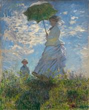 打阳伞的女人 1875