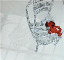 《椅子·影子之二》写意国画