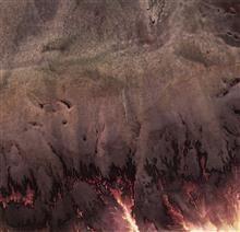 《地火》38.5×37cm 水墨 2016年