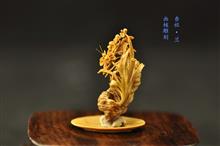 《香祖·兰》画核雕刻 核雕作品 (2)