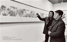 第十八届国际艺术博览会 中国美术家协会主席刘大为花了15分钟点评羽空作品