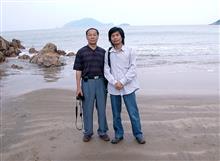 2004年和《中国水彩》主编蒋振立教授