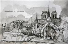 《Notre Dame 巴黎圣母院》建筑速写 2008.11.16