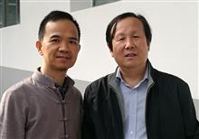 与京师范大学书法专业教授倪文东先生