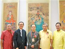 赵庆生同泰国华人领袖邱威功先生以及原泰国副总理披尼先生等友人合影