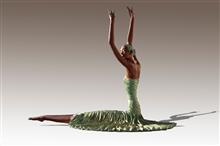 《芭蕾——天鹅湖》青铜铸造 2013年