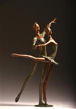 《双人舞——情怀》青铜铸造 2016年