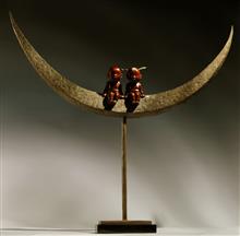 《月亮之上的故事》青铜铸造 2010年