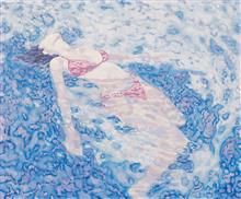 《水系列》油画人物 布面油彩 2007年 (10)