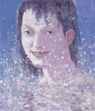 《水系列》油画人物 布面油彩 2007年 (5)