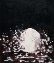 《水系列》油画人物 布面油彩 2007年 (4)