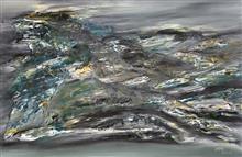 《暮霭》150x200cm 布面油画 2013年