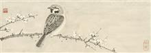 《写生珍禽图卷之三》42x15cm 小写意花鸟 纸本设色 2015年