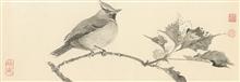 《写生珍禽图卷之二》42x15cm 小写意花鸟 纸本设色 2015年