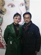 与当代著名艺术家 天津美术学院教授李迪先生合影3