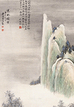 寒林积雪图