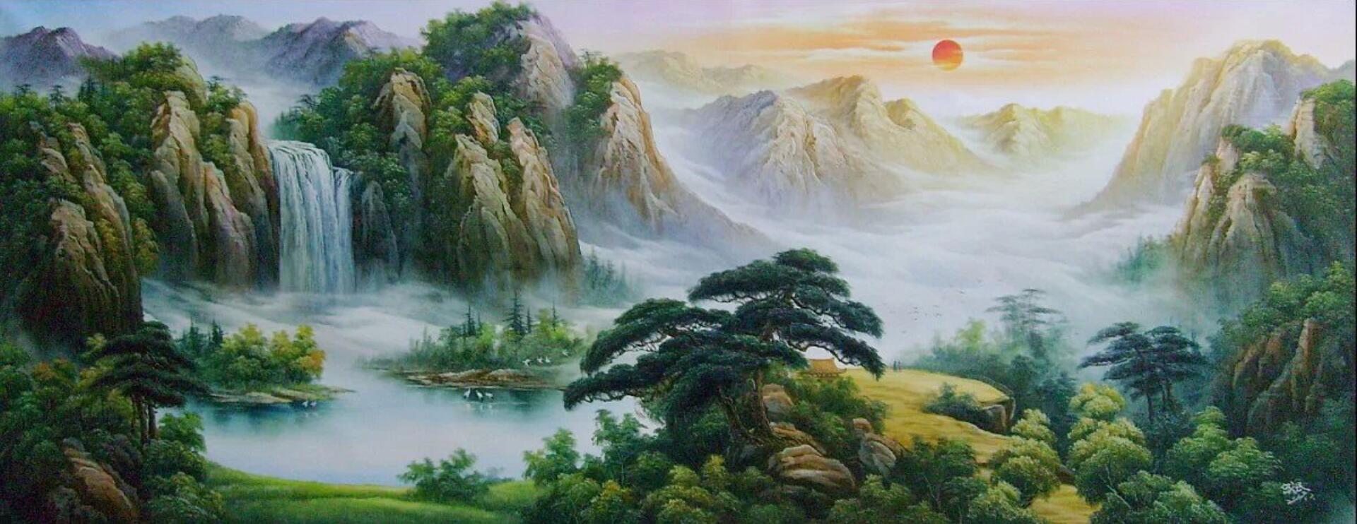 山水有清音                                             