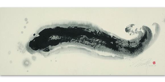 《抽象书法》| 22 x 49cm | 任冉 书法作品