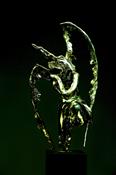 罗承志《光之翼系列星海》雕塑作品欣赏