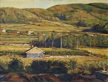《金风》65x50cm 风景题材 布面油画 2008年11月