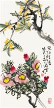《茶上高香》68×34cm 写意系列 纸本水墨 2017年