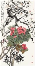 《春香高远》180×96cm 写意系列 纸本水墨 2012年