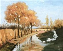 《风景系列·4》50x60cm 布面油画 2012年