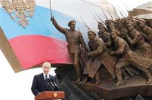 2014年普京在雕塑家安德烈莫斯科胜利广场大型雕塑群《纪念一战胜利》作品开幕式上讲话8