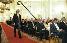 在莫斯科克里姆林宫圣乔治大厅颁发俄罗斯联邦国家奖