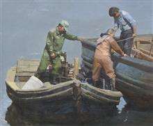 《渔季》 油画 2016年