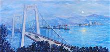 《新港之月·局部一》120x280cm 布面油画 2013年