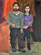 《空间系列2》60x80cm 人物题材 布面油画 2015年