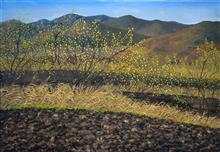 《早春》100x70cm 风景题材 布面油画