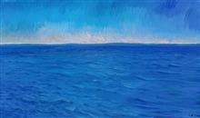 《卡特加特海峡》200x120cm 布面油画 2017年