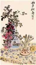 1996《 紫 藤 水 仙 》