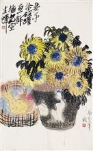 1973《 瓶 花 》