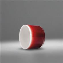朗窑红釉直身杯-高4.5cm口径6cm-肚径5.5cm-底径5cm-3