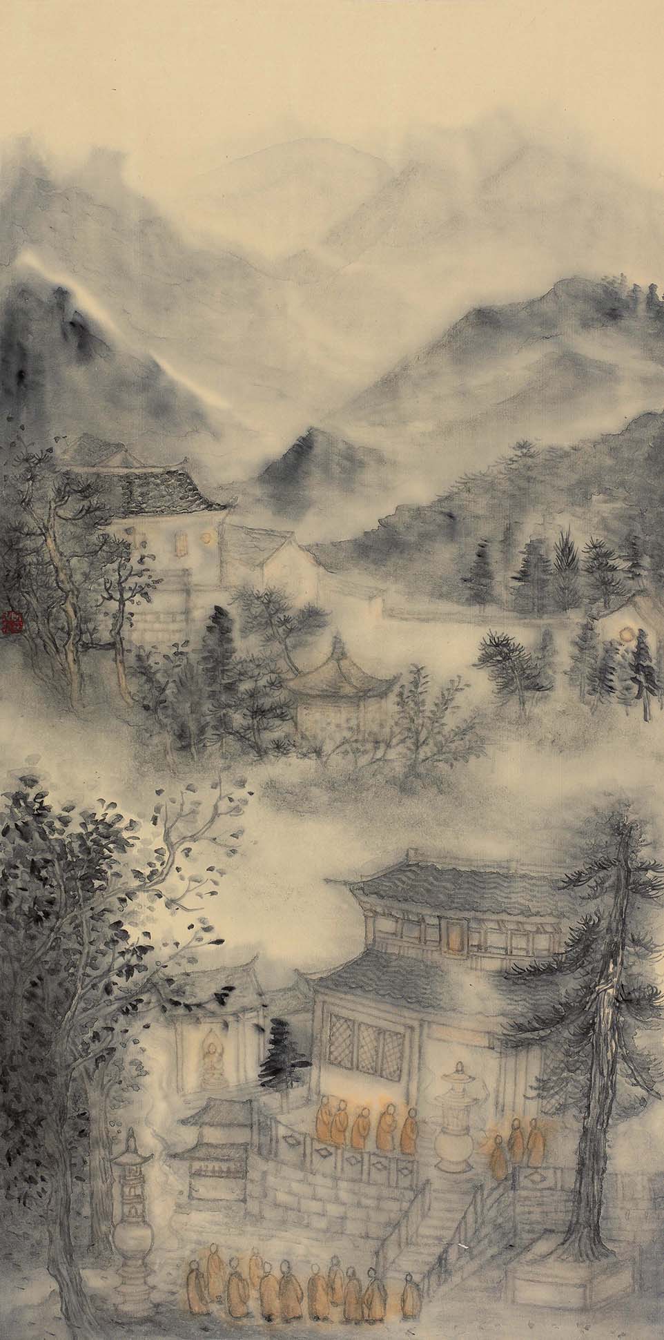 师界弘艺术家作品欣赏